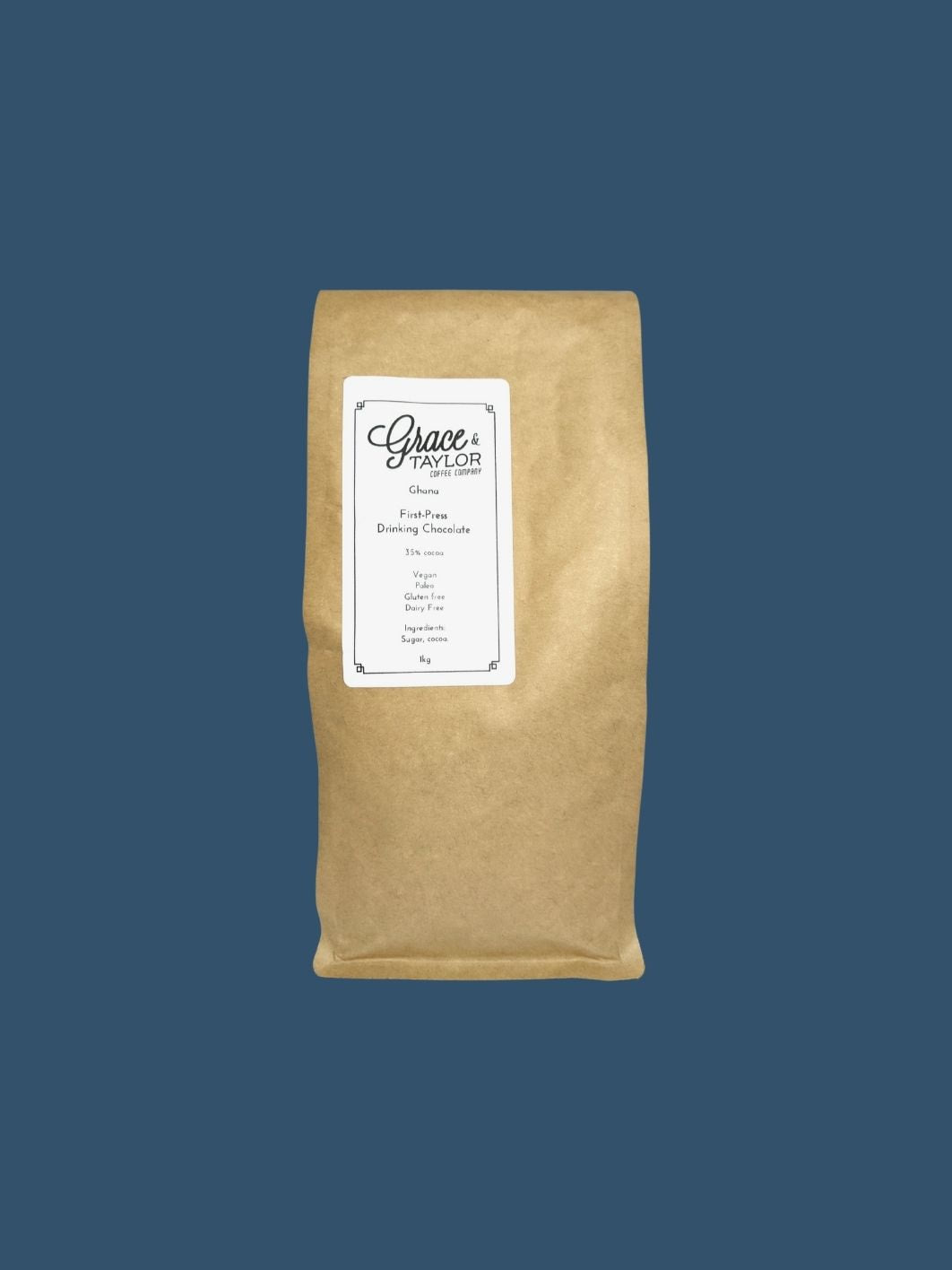 Ghana First-Press Drinking Chocolate 1kg