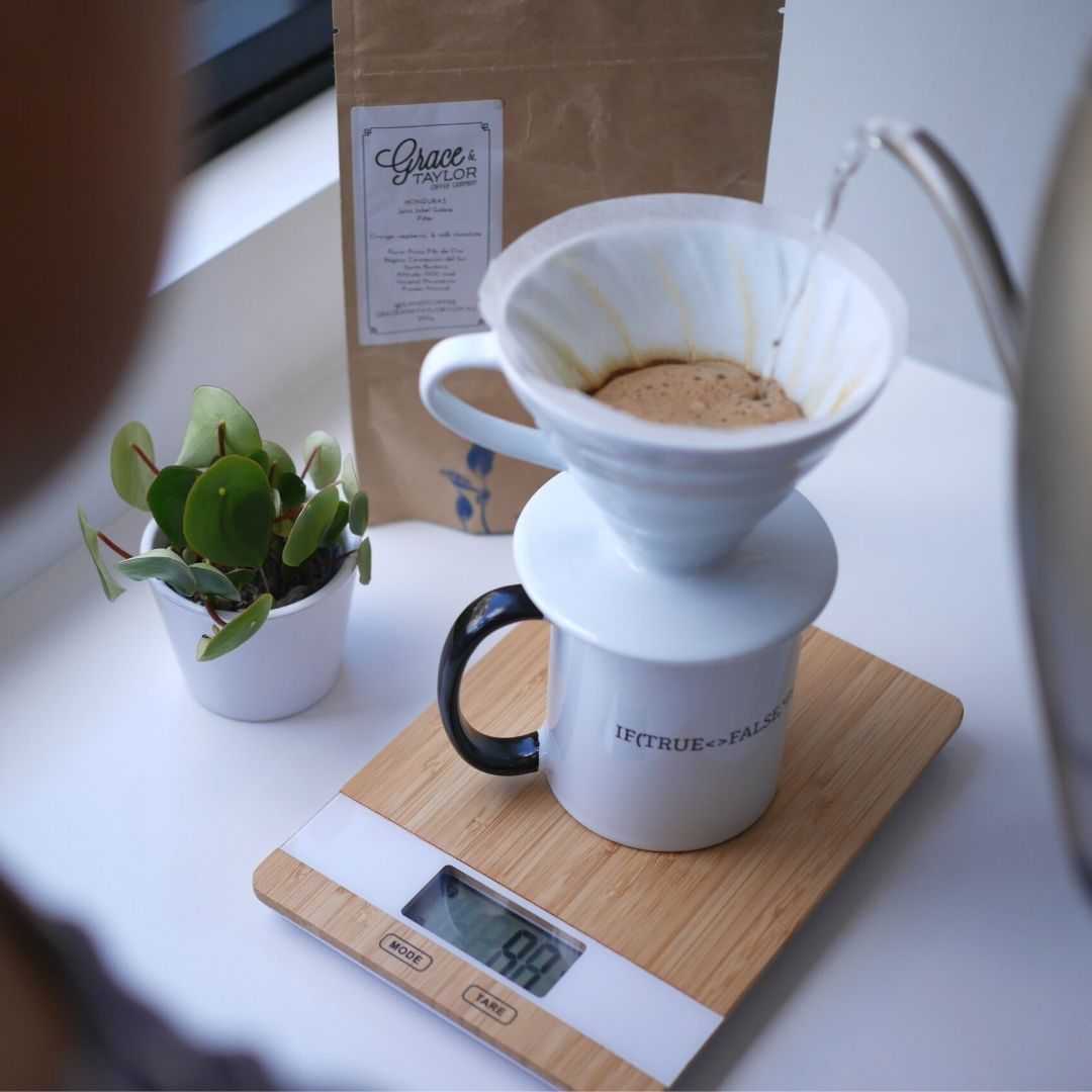 V60 pour over at home