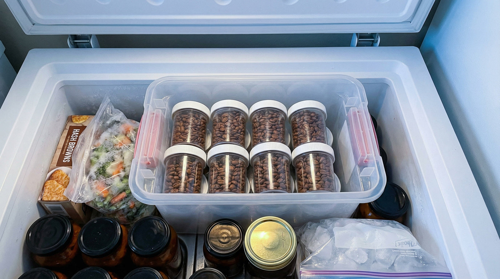 Freezer storage for coffee (when it helps, when it does not)
