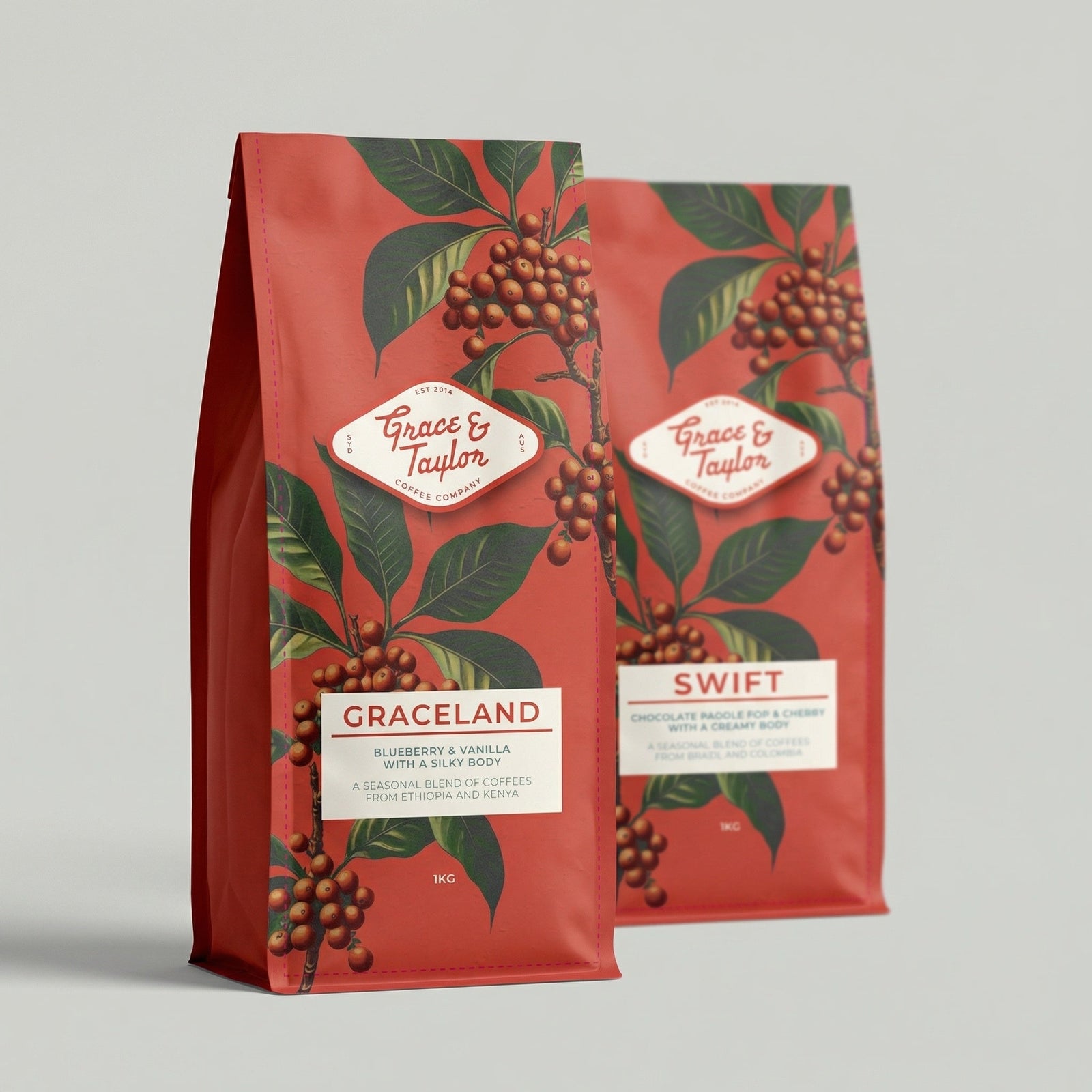 Graceland and Swift explained: two blends, two very different moods